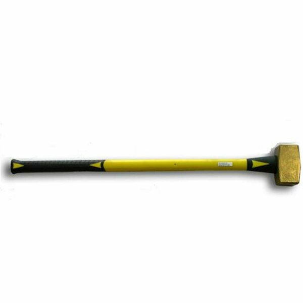 Abc Hammers 10 Lb. Brass Hammer With 34 In. Fiberglass Handle AB1850